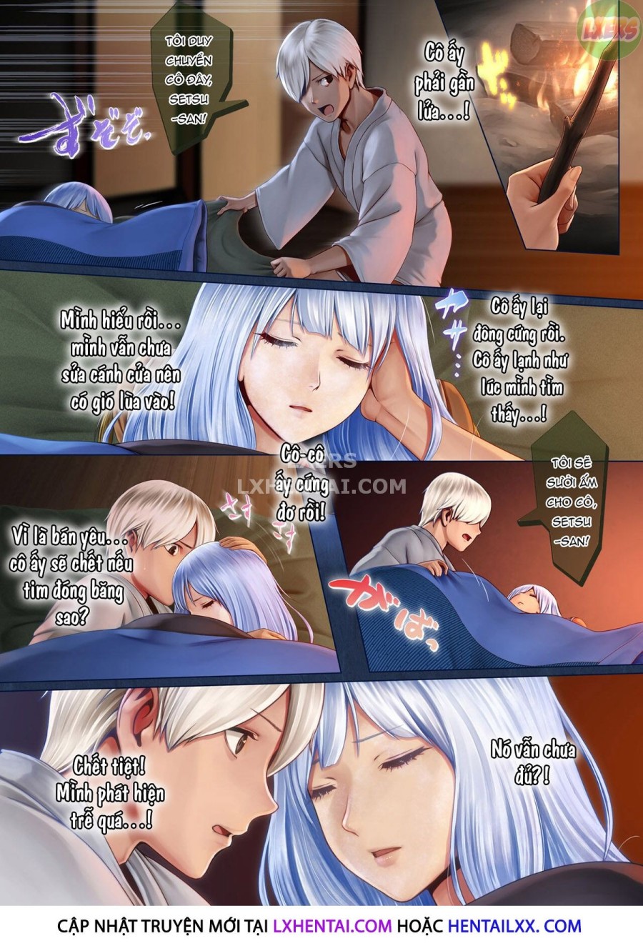 Setsu, The Yuki-Onna Of The Night ~Warm Her Up Lest She Freeze~ 