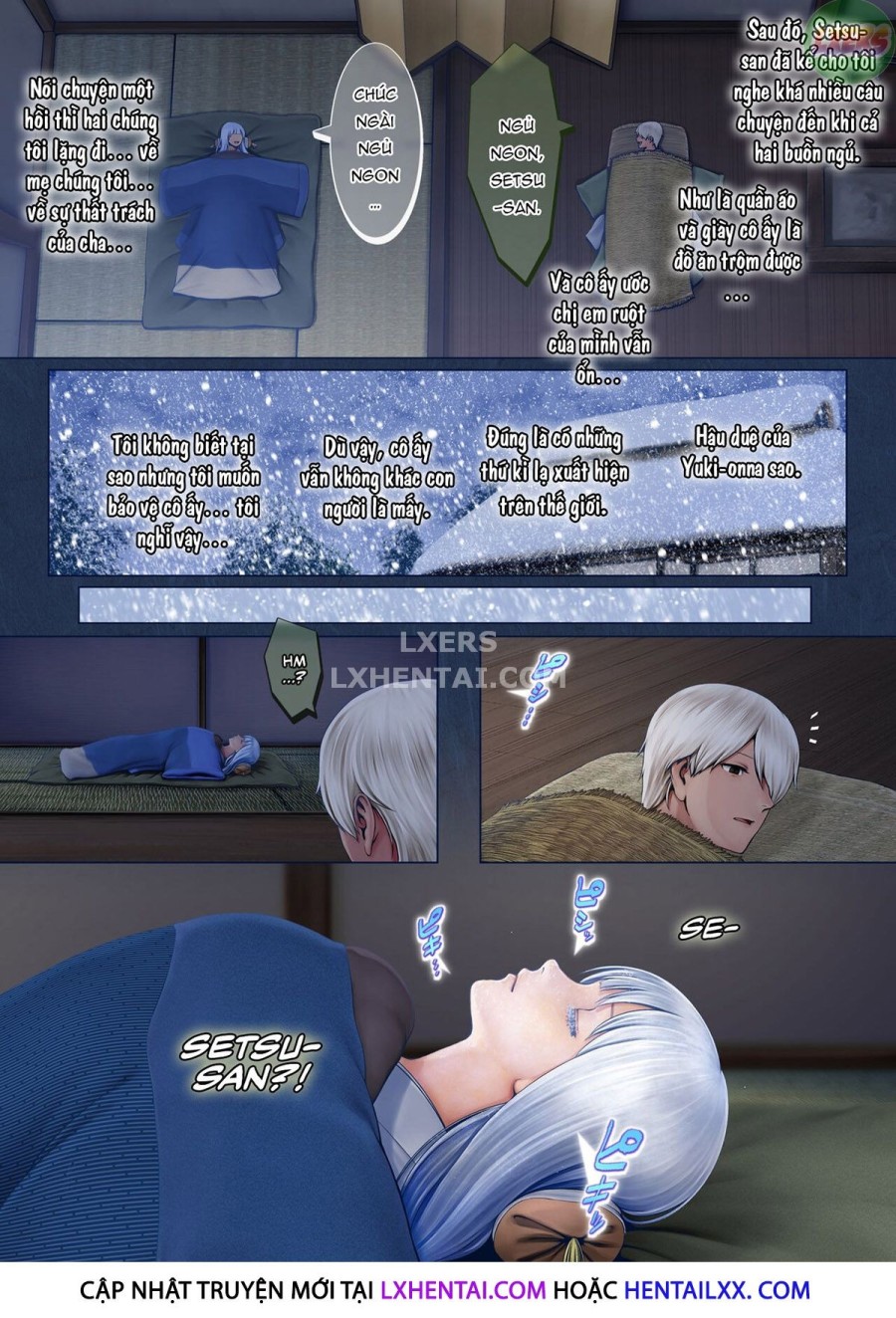 Setsu, The Yuki-Onna Of The Night ~Warm Her Up Lest She Freeze~ 