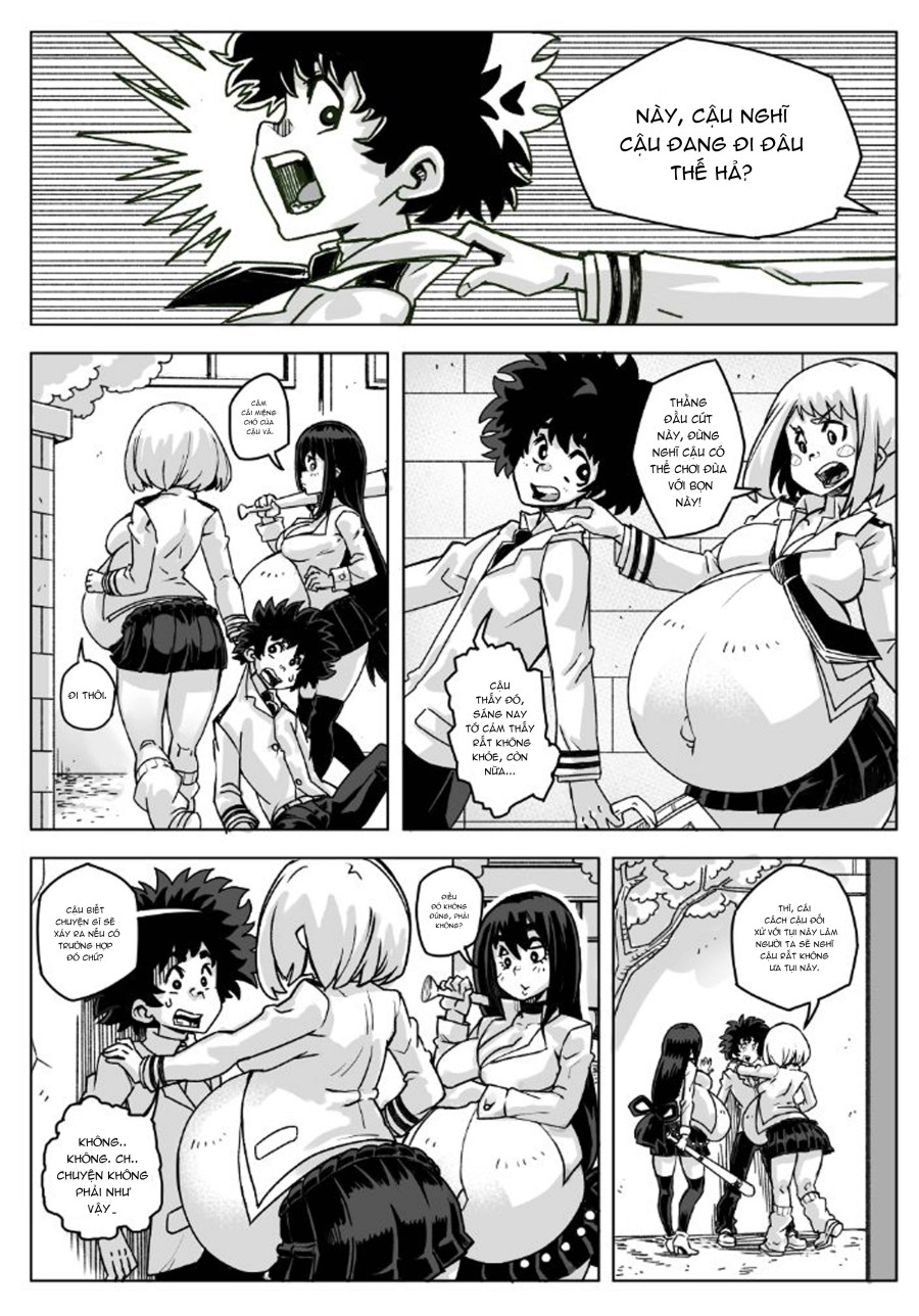 Pregnant Hero Academia 