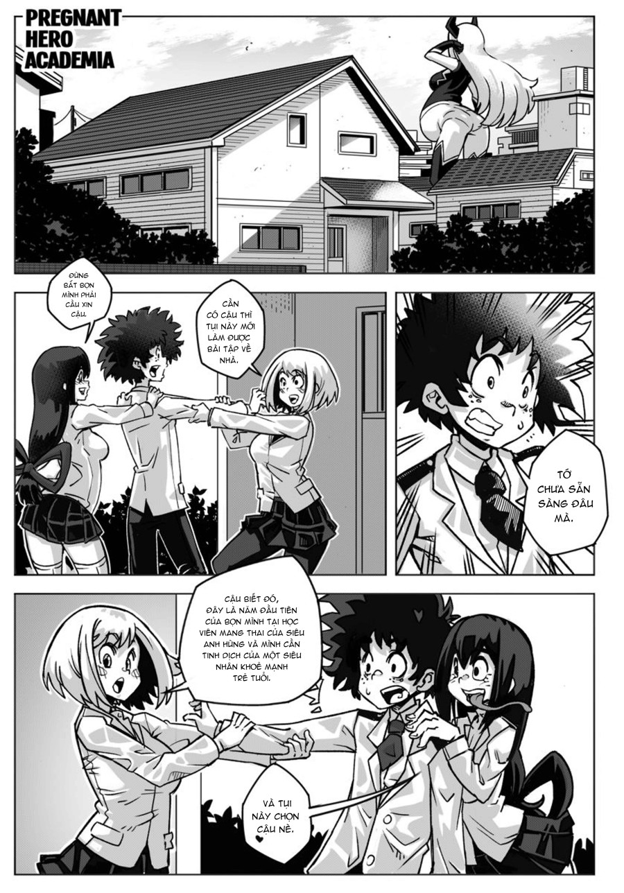 Pregnant Hero Academia 