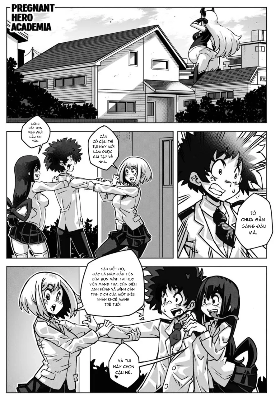 Pregnant Hero Academia 
