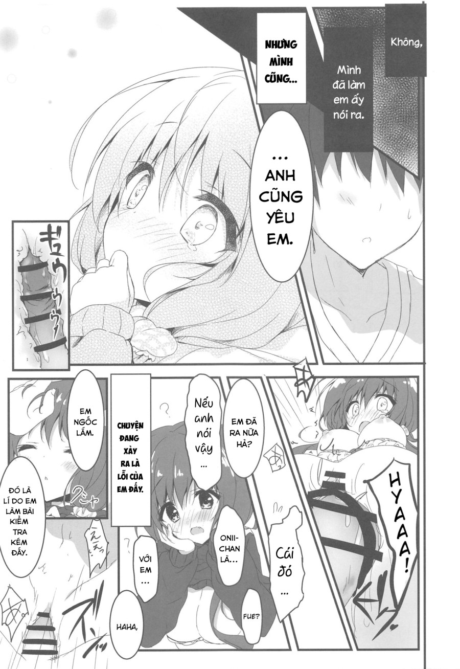 Xin lỗi, Onii-chan, em yêu anh. 