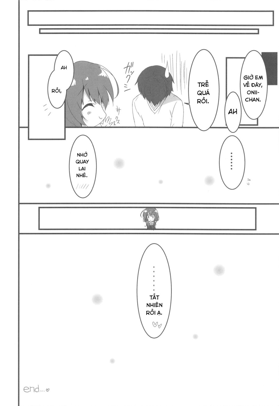 Xin lỗi, Onii-chan, em yêu anh. 