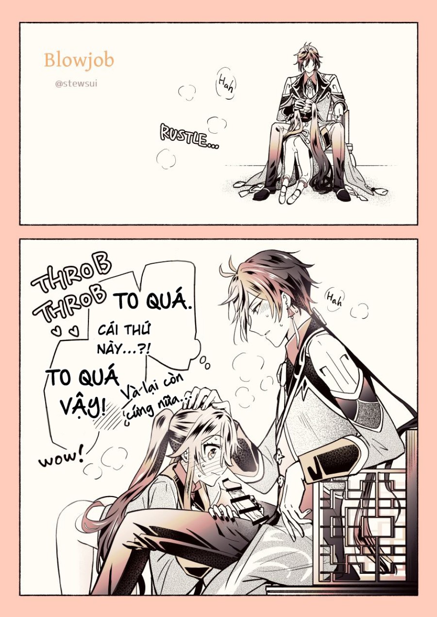 Zhongli x Hu Tao love story 