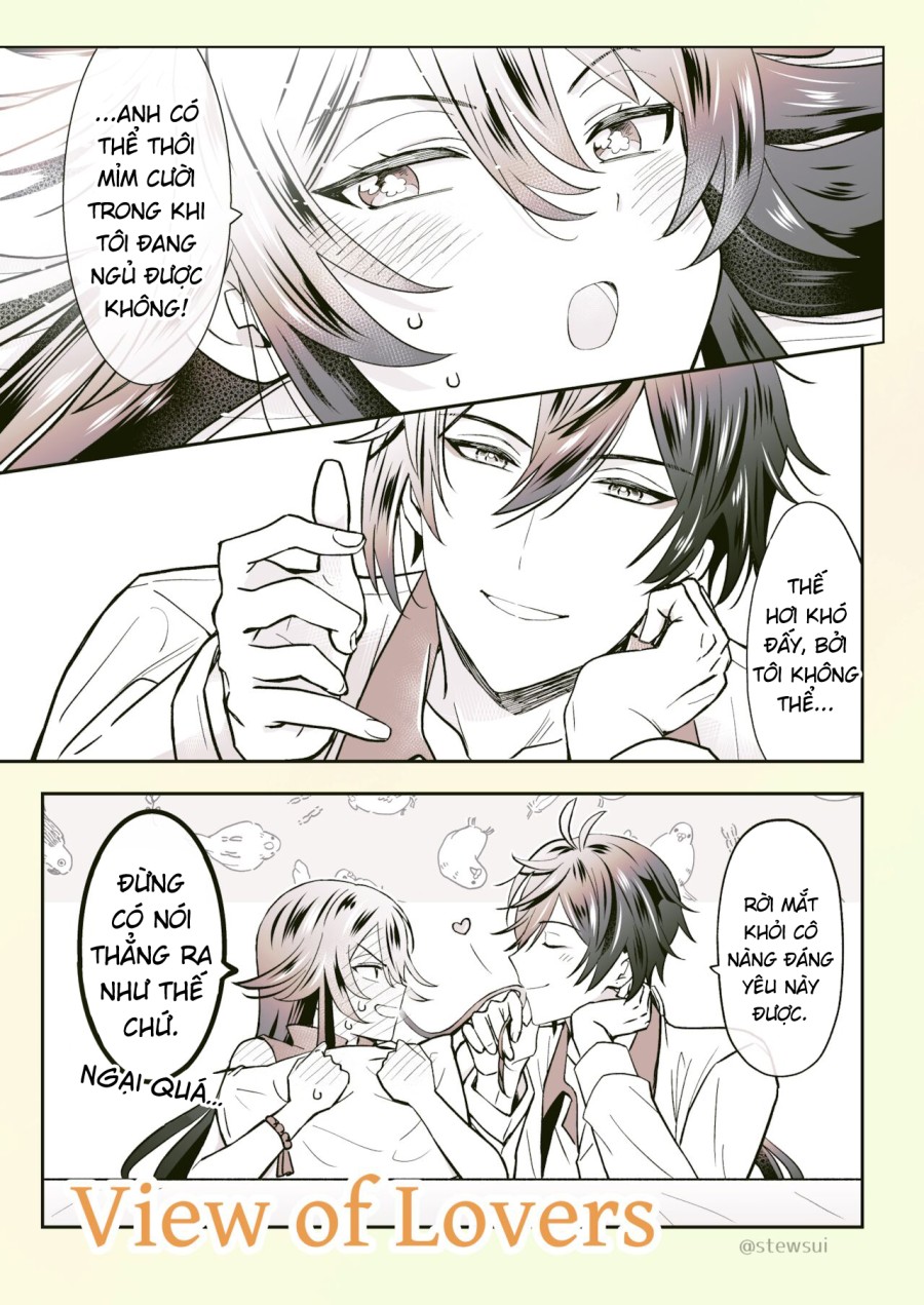 Zhongli x Hu Tao love story 