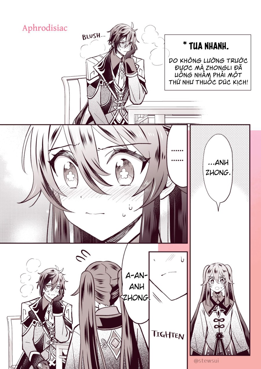 Zhongli x Hu Tao love story 