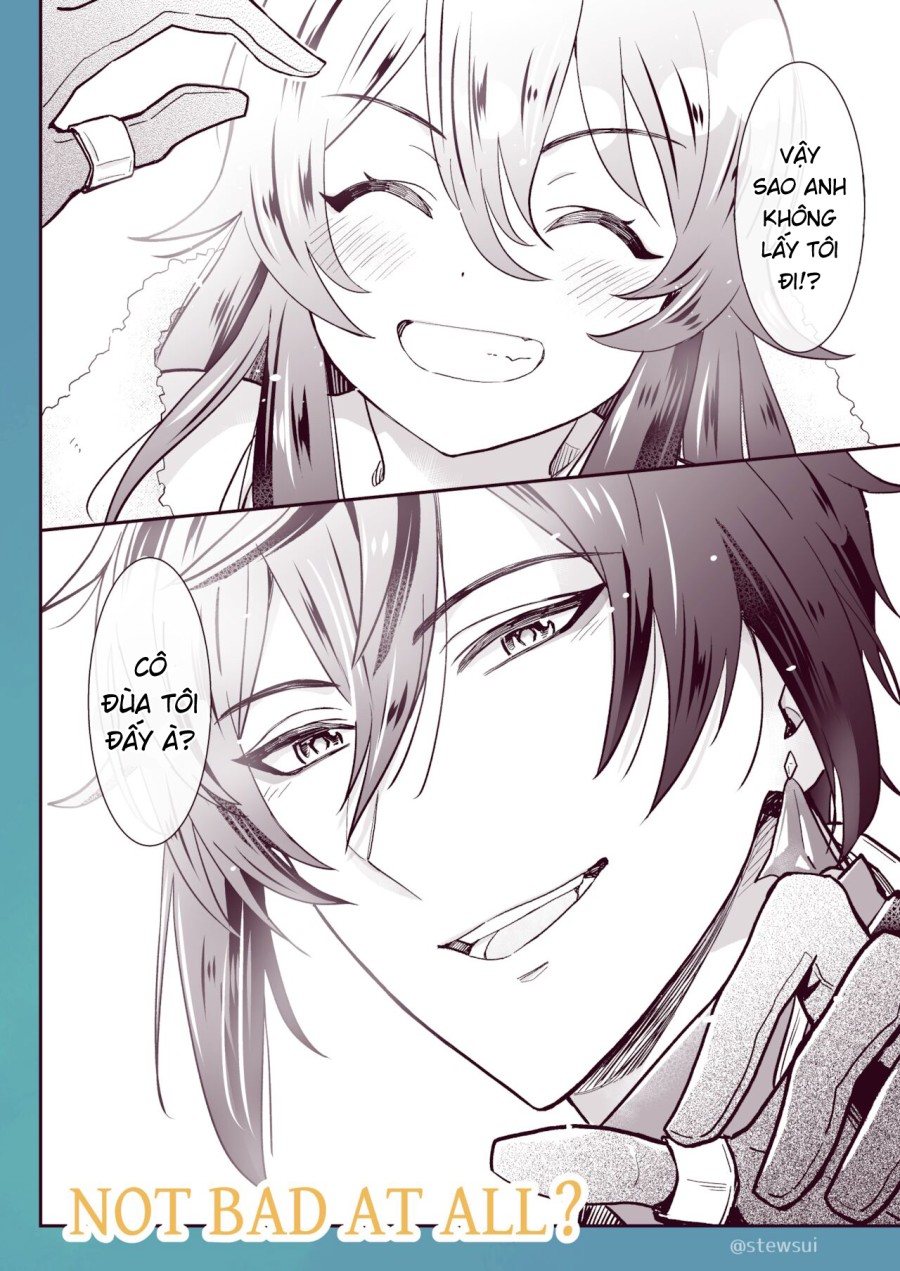 Zhongli x Hu Tao love story 