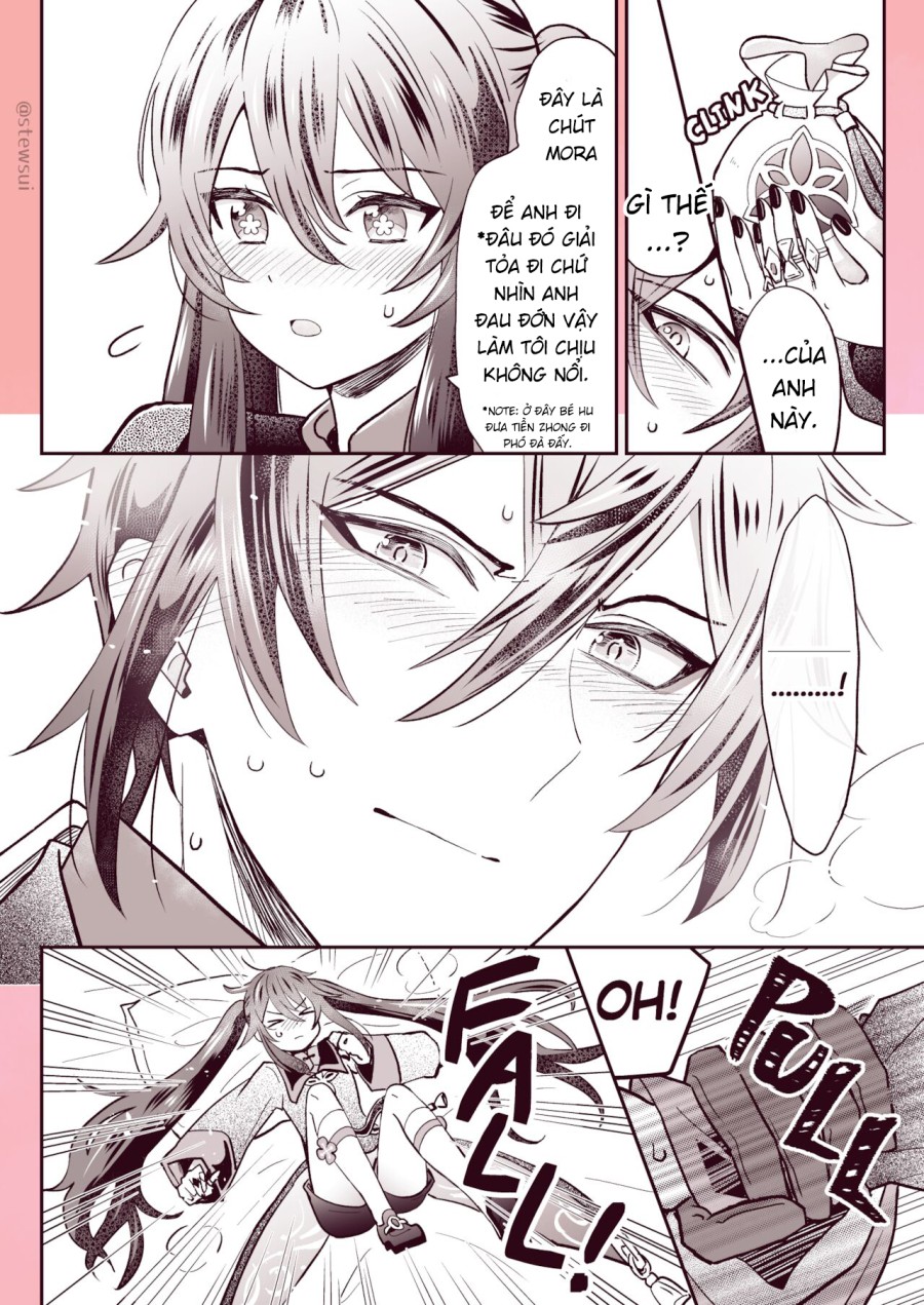 Zhongli x Hu Tao love story 