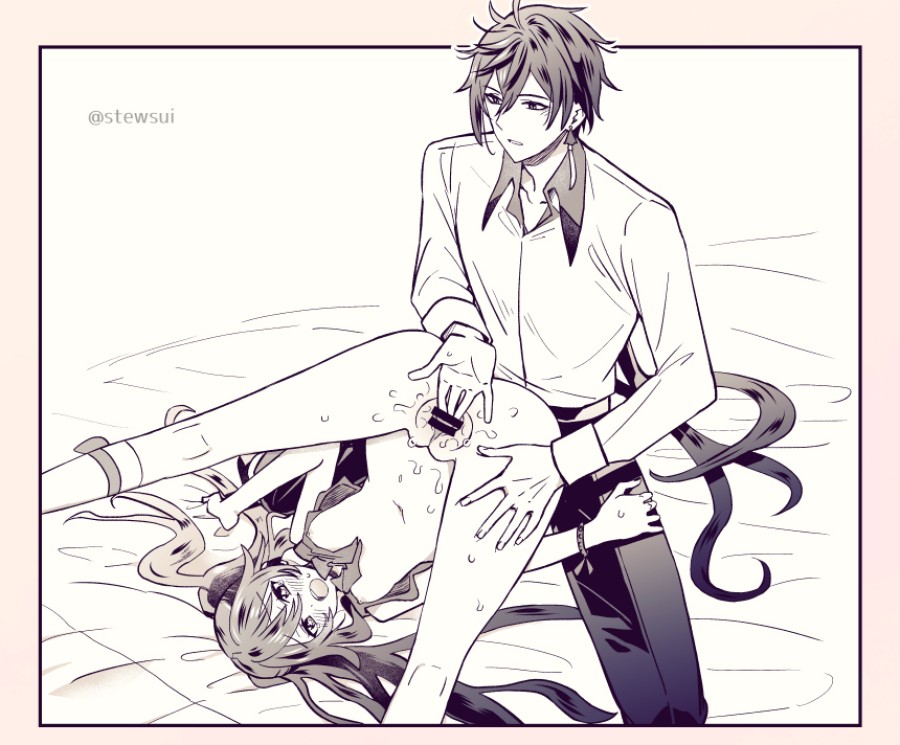 Zhongli x Hu Tao love story 