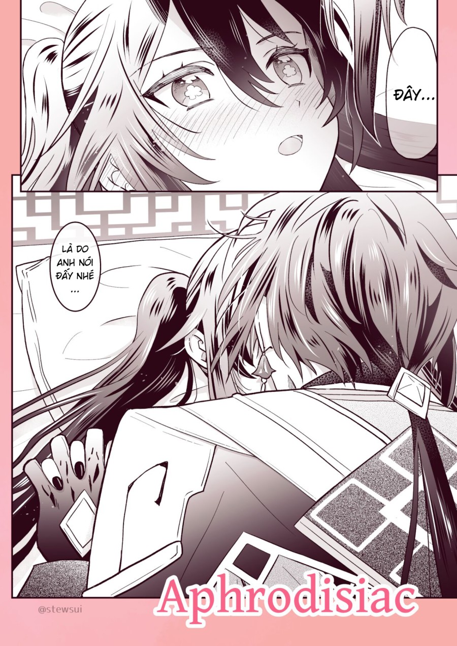 Zhongli x Hu Tao love story 