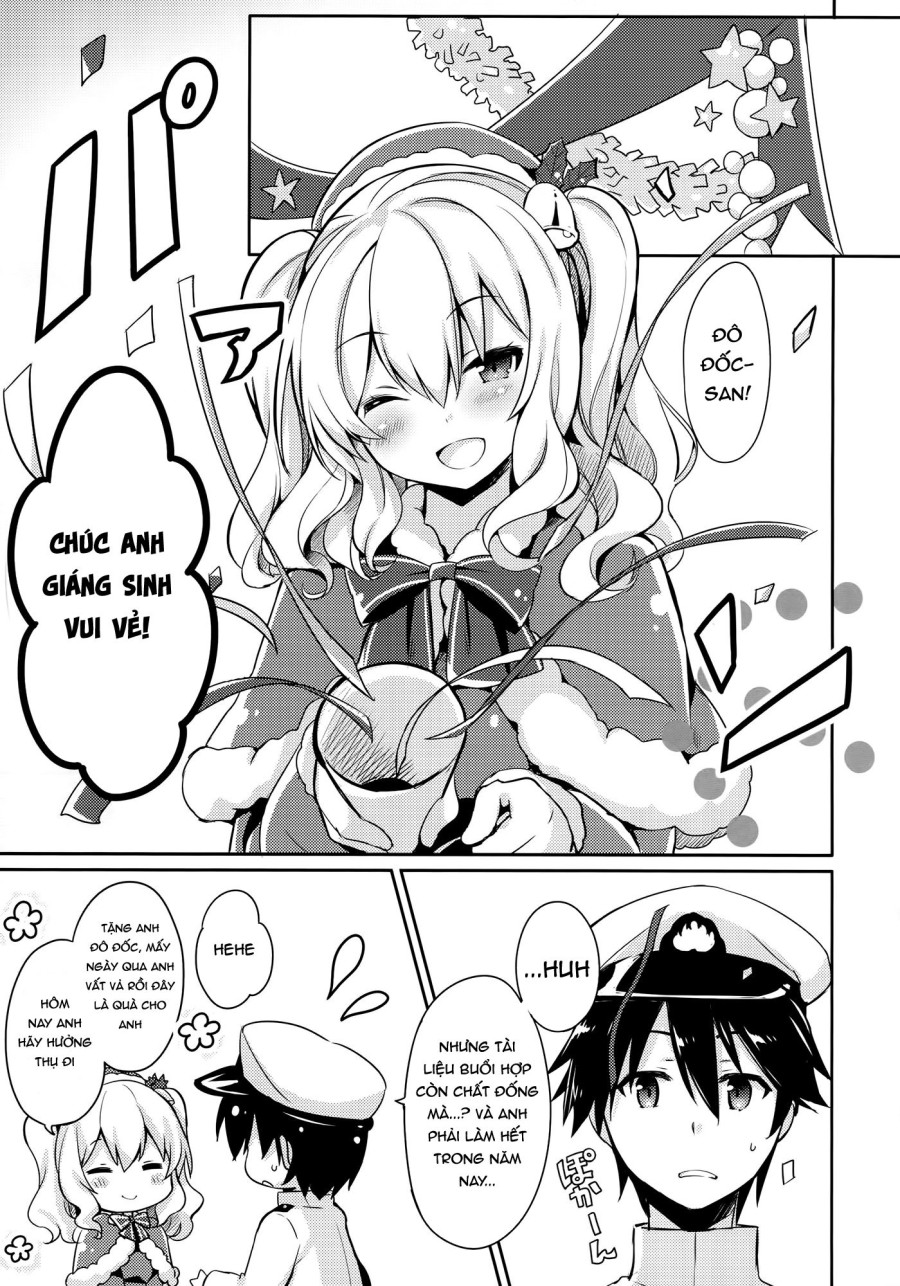 Kashima muốn ở cùng với đô đốc. 