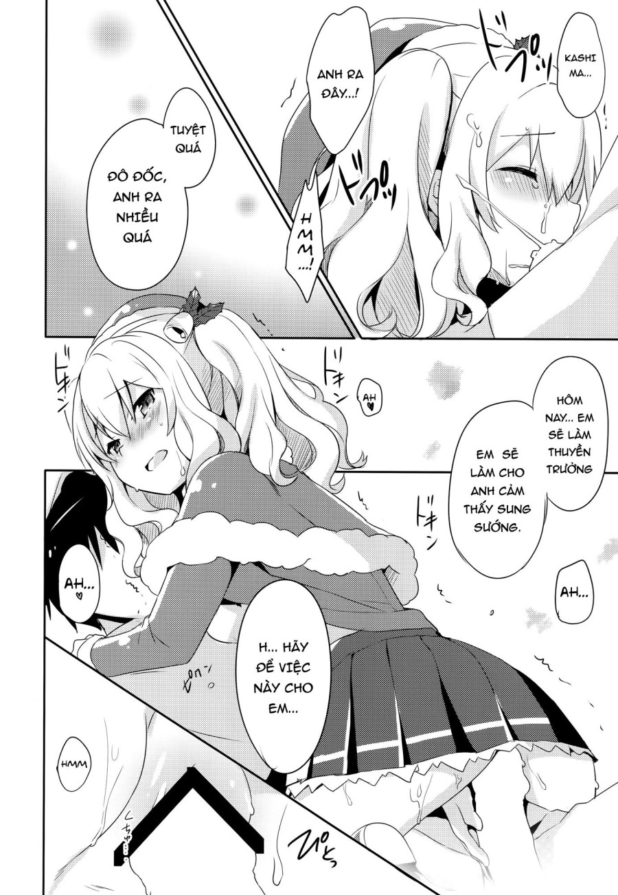 Kashima muốn ở cùng với đô đốc. 