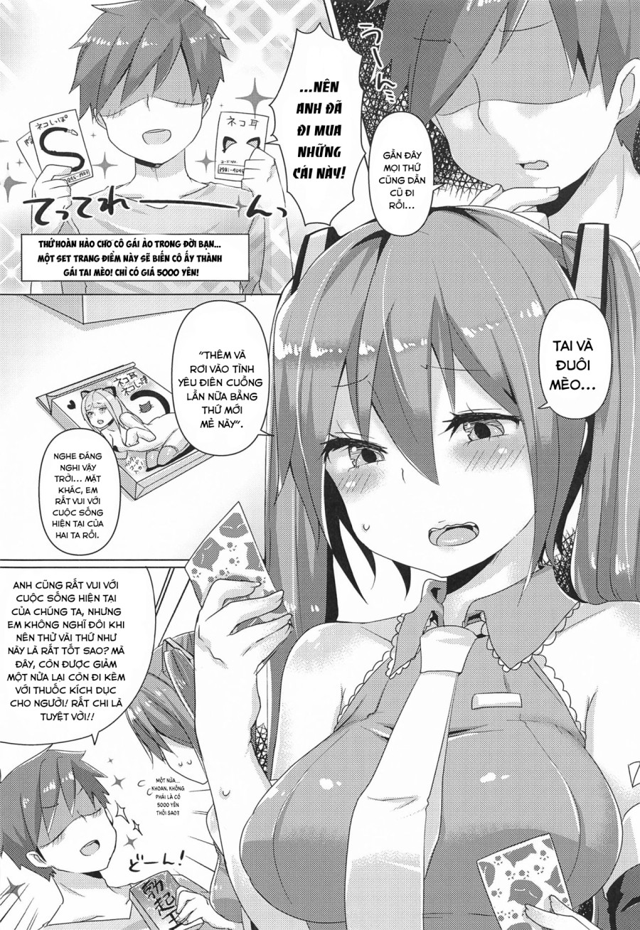 Miku-chan ni Nekomimi toka Plug in Shite Ichaicha Suru Hon (VOCALOID) 
