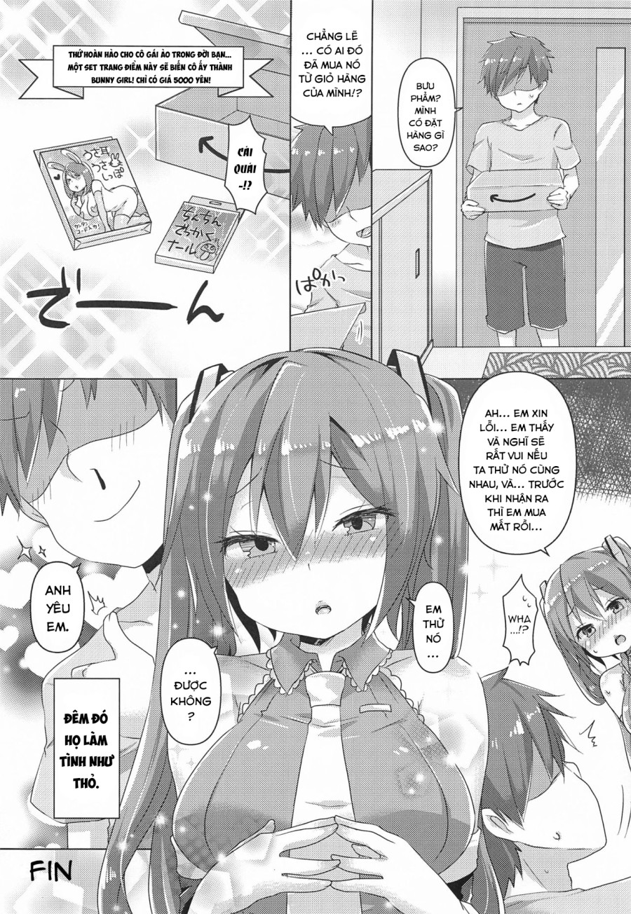 Miku-chan ni Nekomimi toka Plug in Shite Ichaicha Suru Hon (VOCALOID) 
