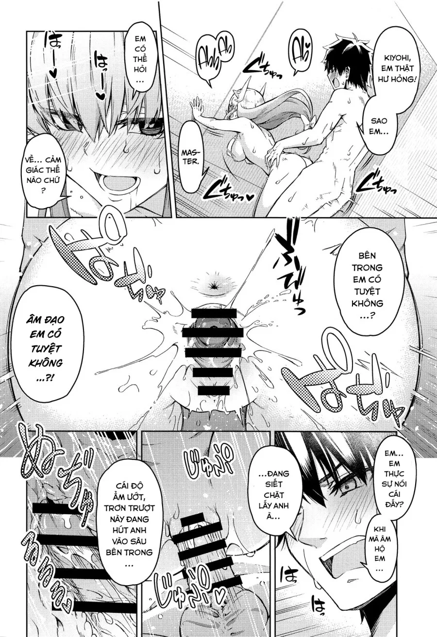 Ah, Master, thành thật nào ♡ 