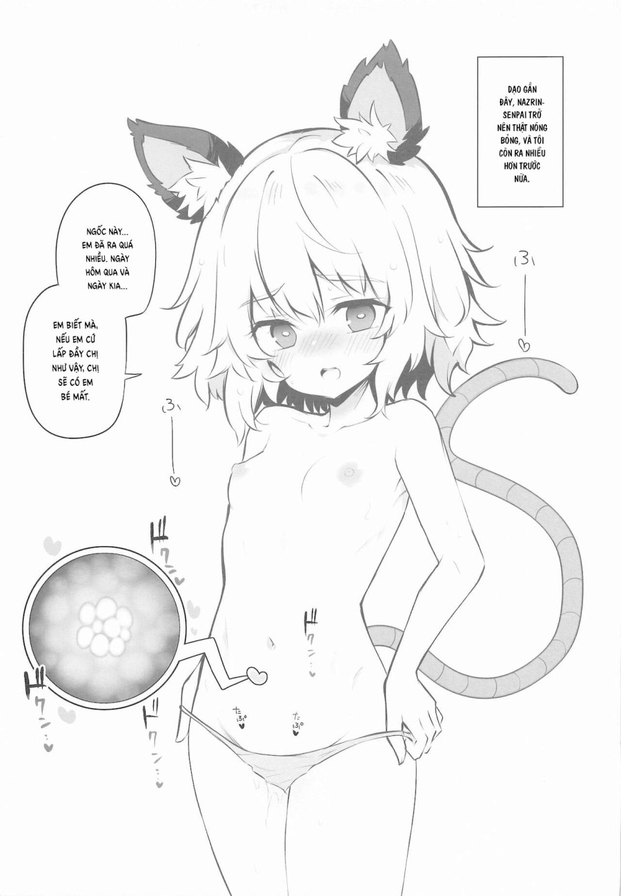 Kozukuri Jouzu na Nazrin Senpai 