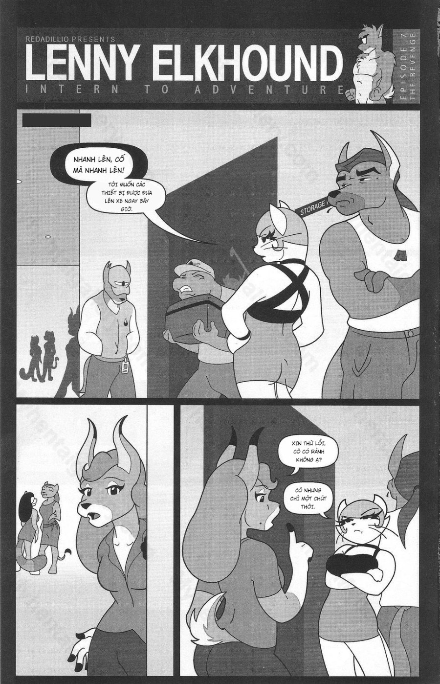 Lenny Elkhound 7 - Intern To Adventure 