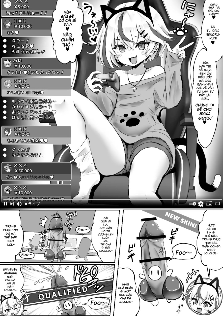 Câu chuyện về cô vợ otaku bị một thằng nhóc idol streamer vụng trộm 