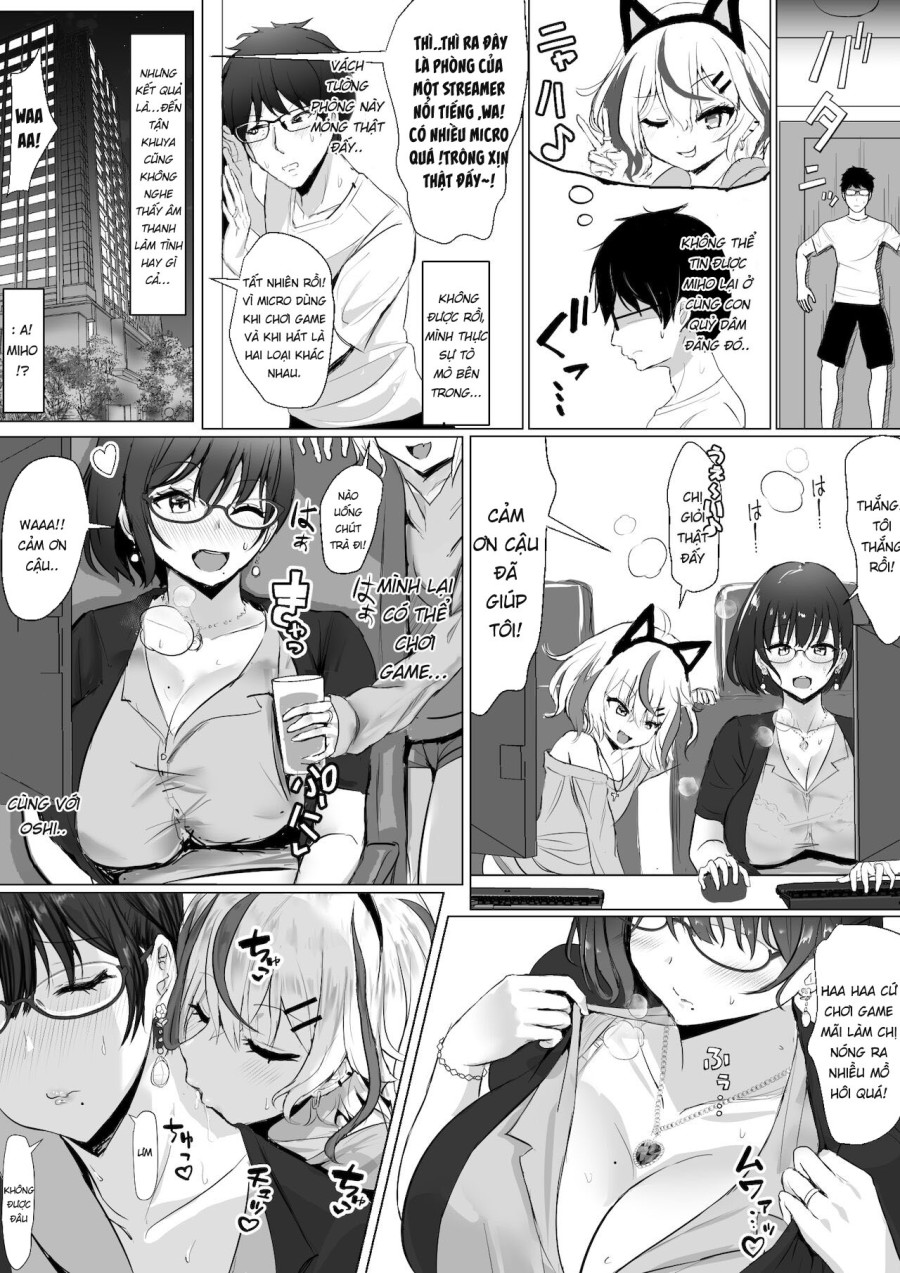 Câu chuyện về cô vợ otaku bị một thằng nhóc idol streamer vụng trộm 