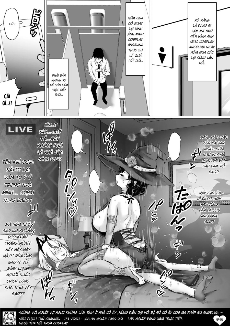 Câu chuyện về cô vợ otaku bị một thằng nhóc idol streamer vụng trộm 