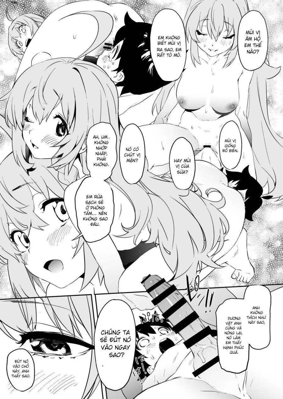 Pecorine to Shota Kishi-kun (Princess Connect! Re:Dive) 