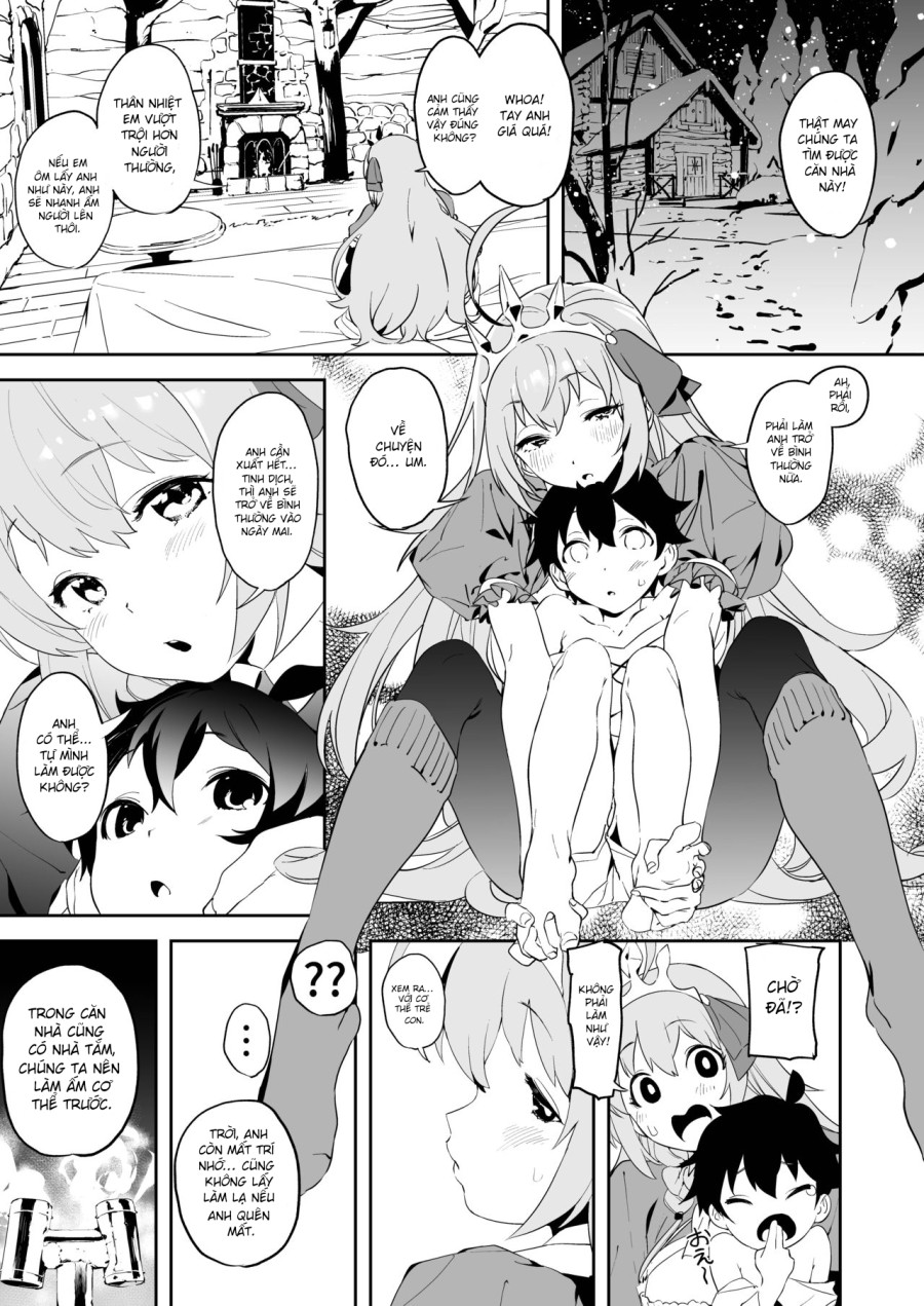 Pecorine to Shota Kishi-kun (Princess Connect! Re:Dive) 