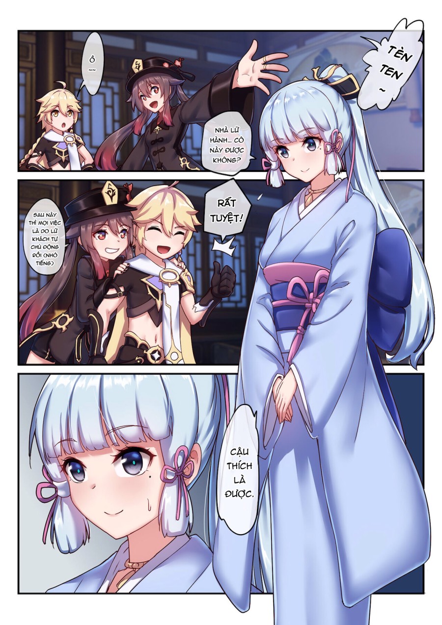Hutao & Kamisato Ayaka 