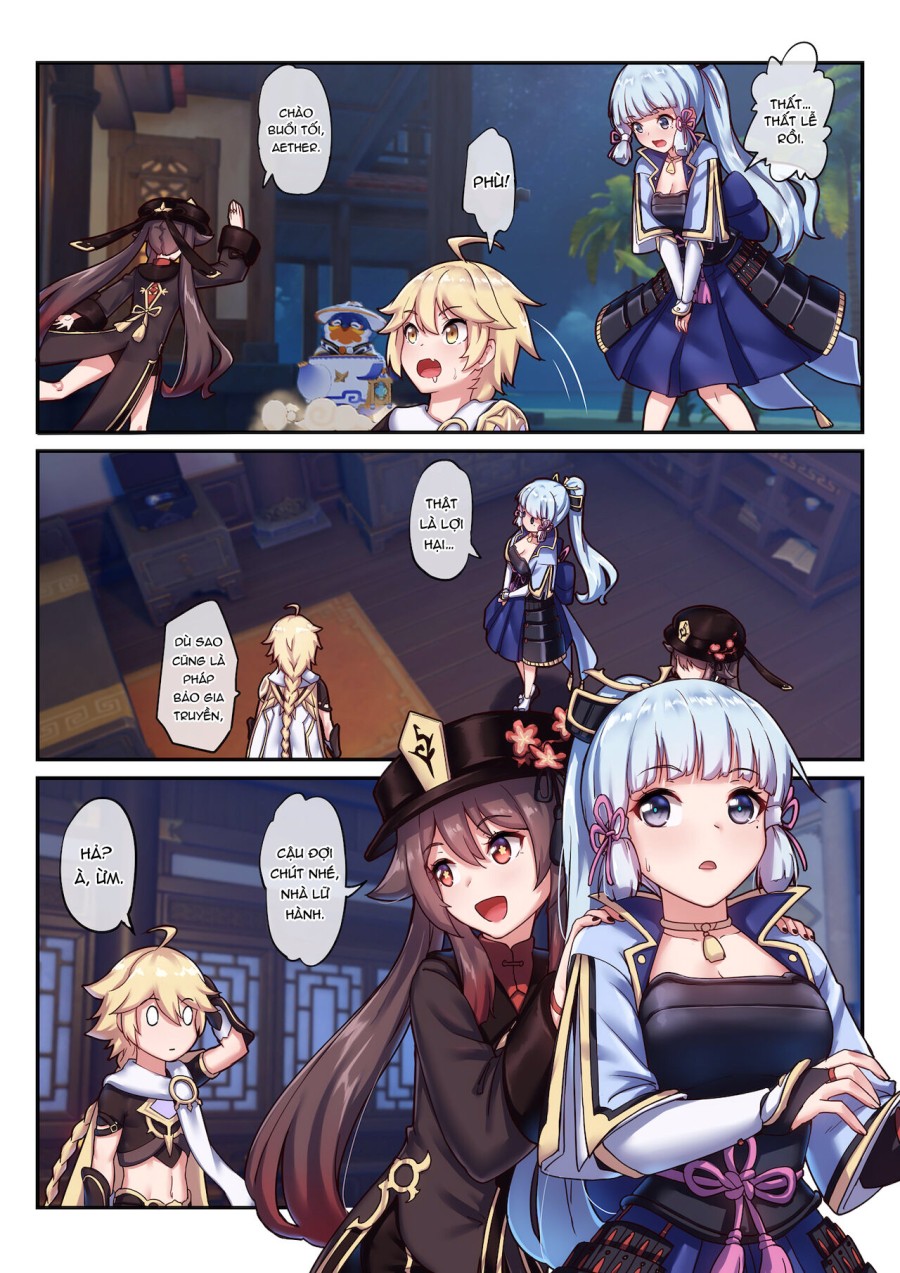 Hutao & Kamisato Ayaka 