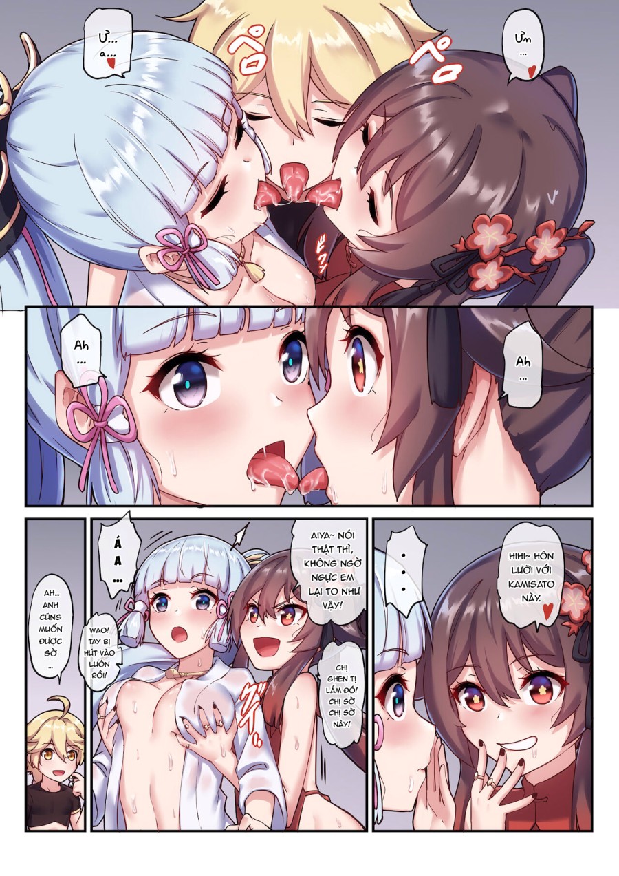 Hutao & Kamisato Ayaka 