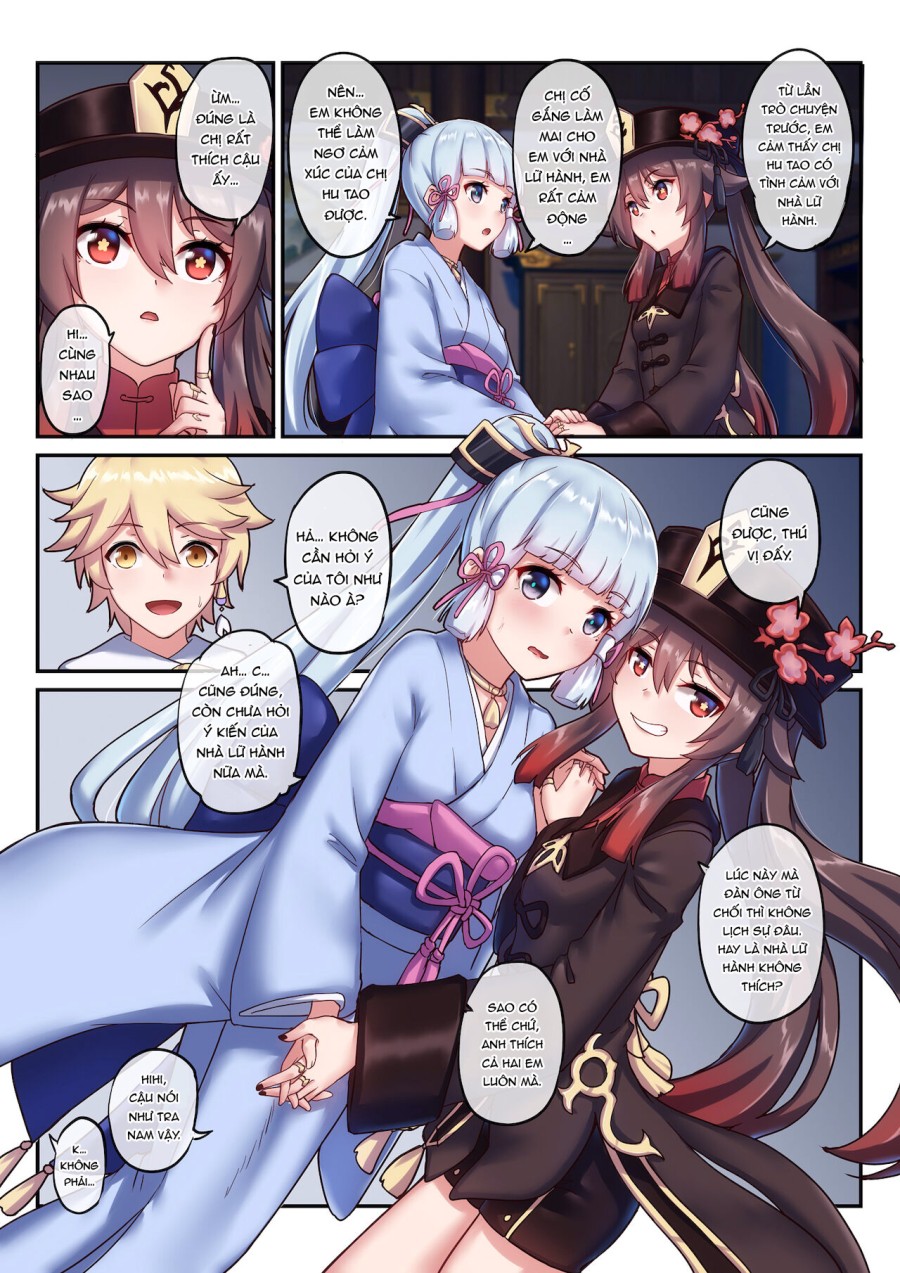 Hutao & Kamisato Ayaka 