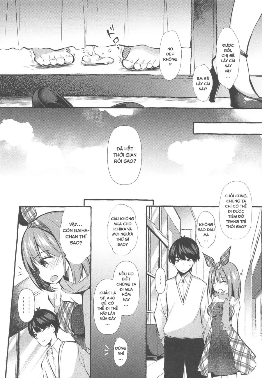 Yotsuba to Shichakushitsu de H Shiyo (Gotoubun no Hanayome) 
