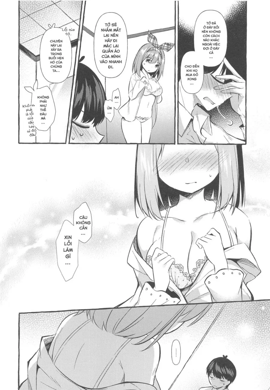 Yotsuba to Shichakushitsu de H Shiyo (Gotoubun no Hanayome) 
