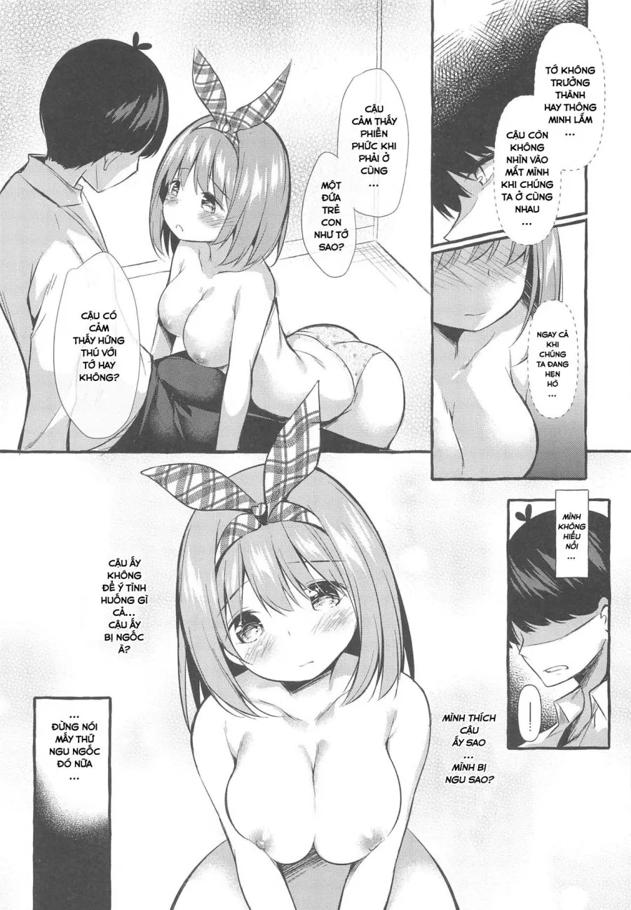 Yotsuba to Shichakushitsu de H Shiyo (Gotoubun no Hanayome) 