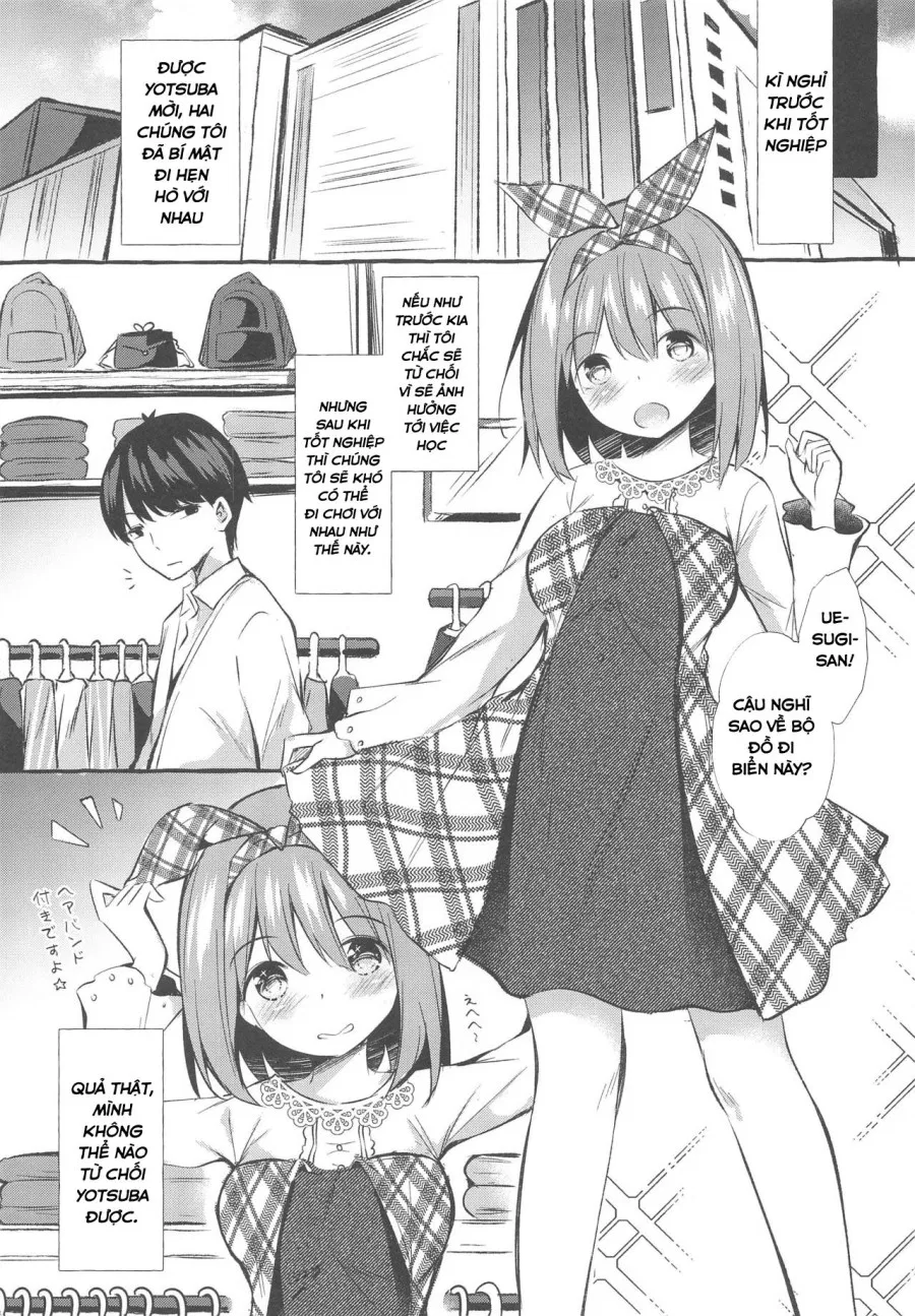 Yotsuba to Shichakushitsu de H Shiyo (Gotoubun no Hanayome) 