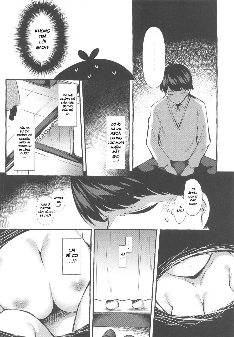 Yotsuba to Shichakushitsu de H Shiyo (Gotoubun no Hanayome) 