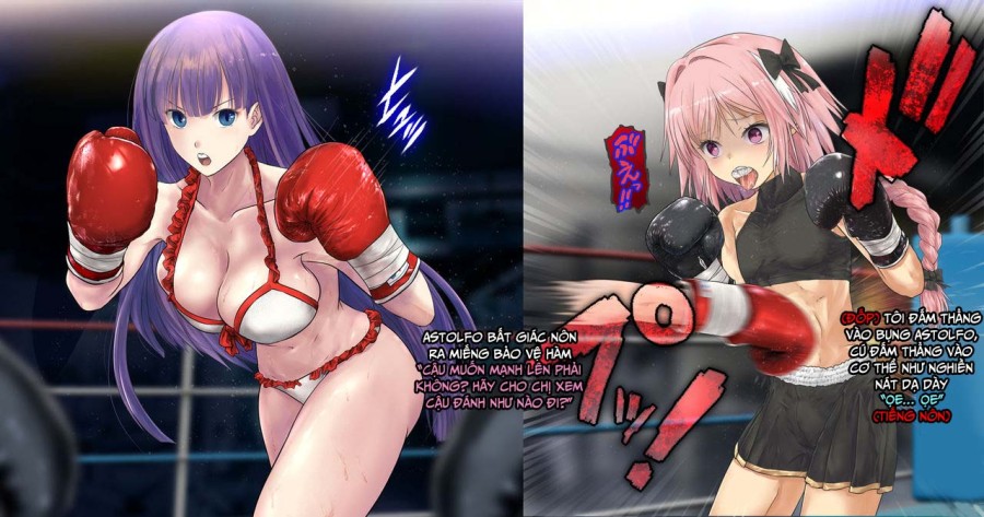 Martha-san VS Astolfo ~ Shinya no Sparring ~ 