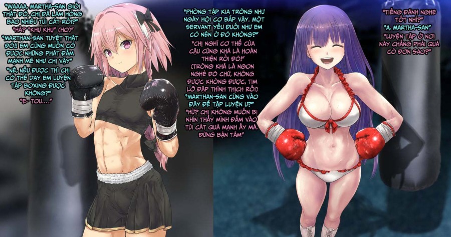 Martha-san VS Astolfo ~ Shinya no Sparring ~ 