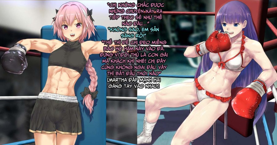 Martha-san VS Astolfo ~ Shinya no Sparring ~ 