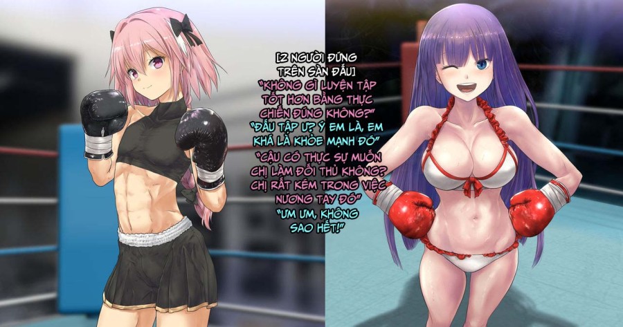 Martha-san VS Astolfo ~ Shinya no Sparring ~ 