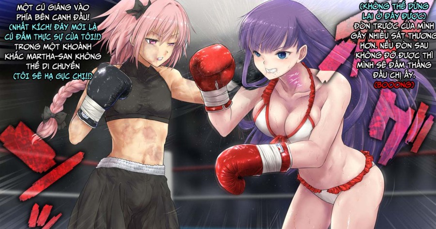 Martha-san VS Astolfo ~ Shinya no Sparring ~ 
