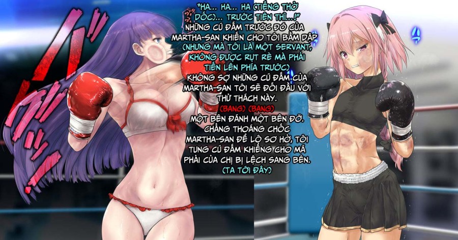 Martha-san VS Astolfo ~ Shinya no Sparring ~ 