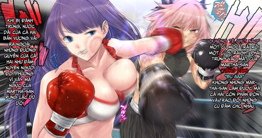 Martha-san VS Astolfo ~ Shinya no Sparring ~ 
