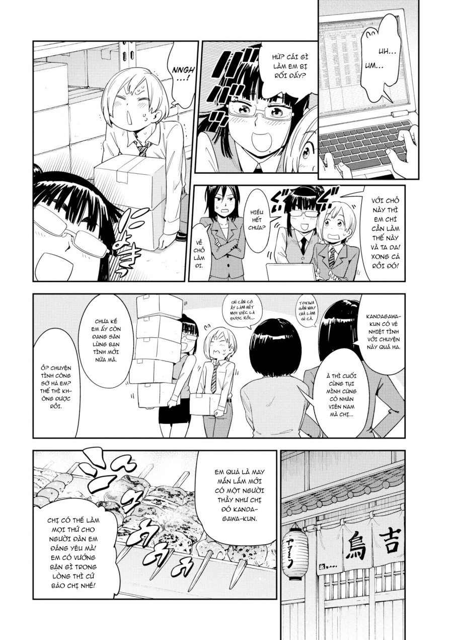 Em có thể dựa vào Kandagawa-san mà!? 