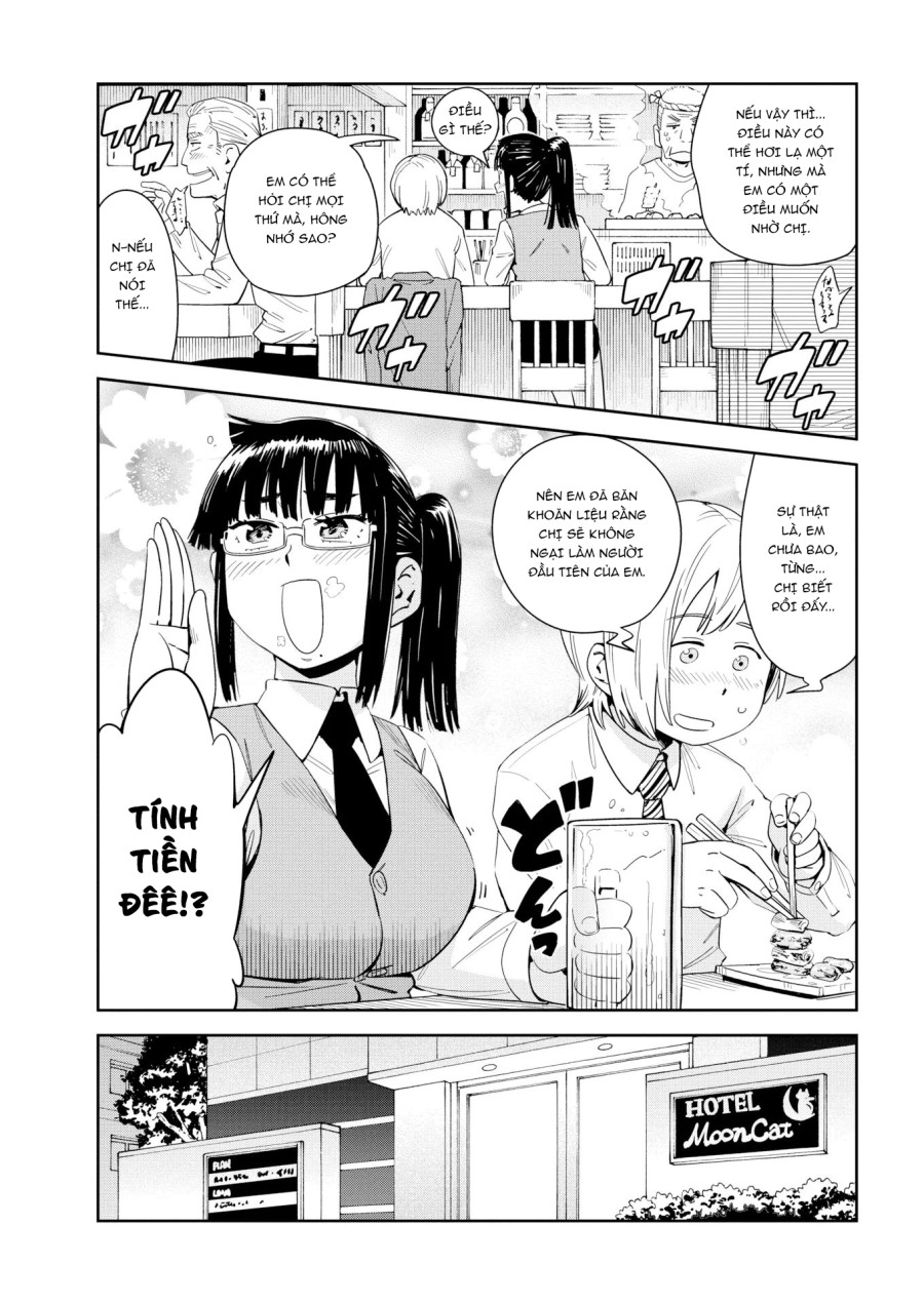 Em có thể dựa vào Kandagawa-san mà!? 
