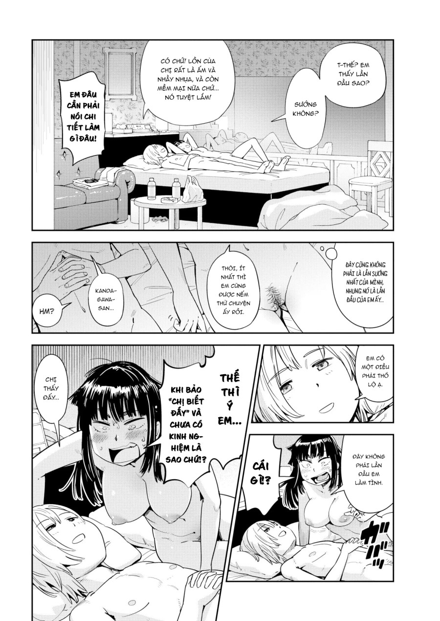 Em có thể dựa vào Kandagawa-san mà!? 