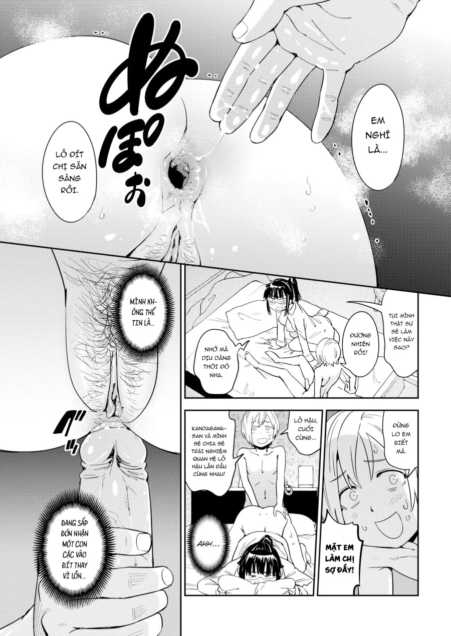 Em có thể dựa vào Kandagawa-san mà!? 
