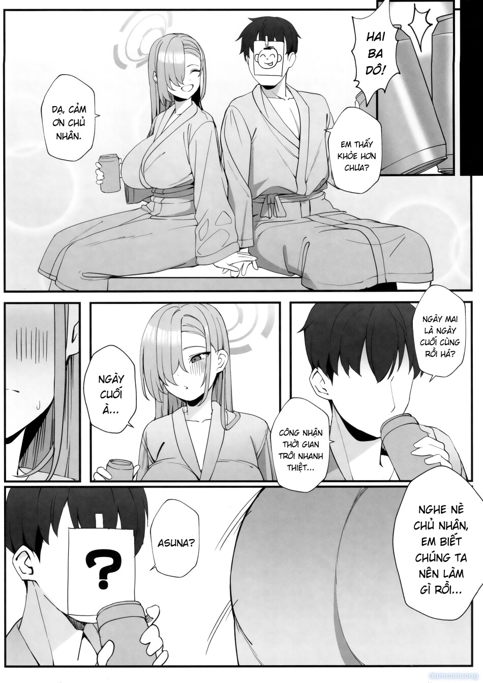 Tuần trăng mật cùng Sensei. 