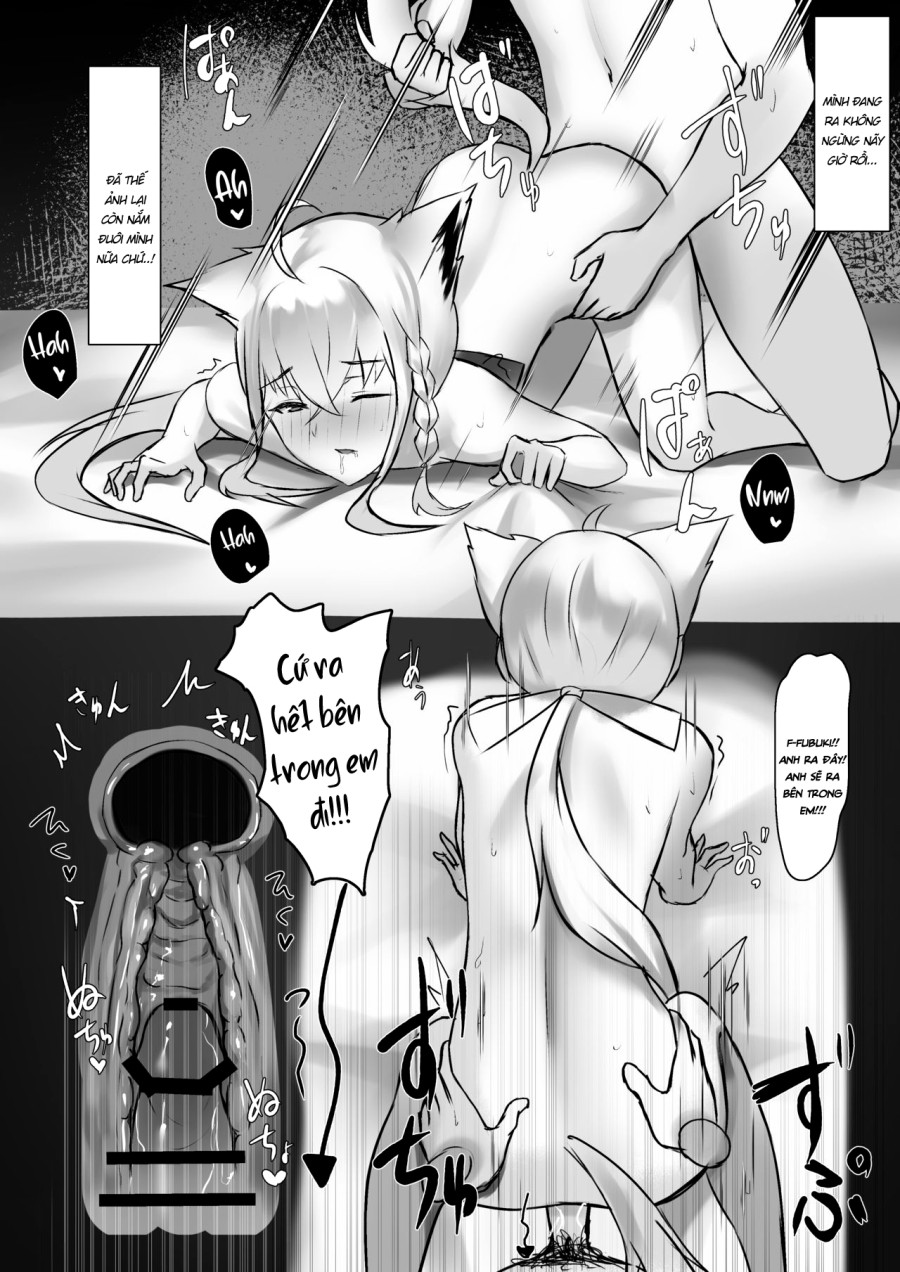 Shirakami Fubuki-chan ga Kareshi to Icha Love Suru Manga desu 