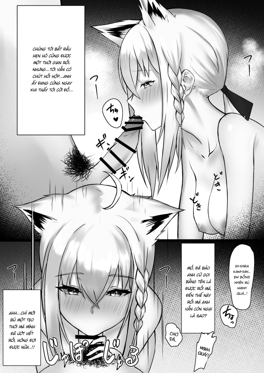 Shirakami Fubuki-chan ga Kareshi to Icha Love Suru Manga desu 