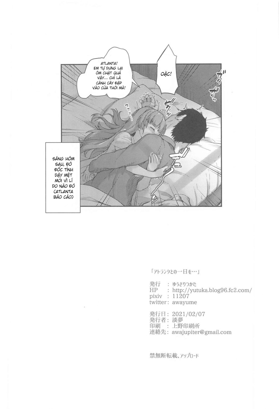 Atlanta to no Ichinichi o... (Kantai Collection -KanColle-) 